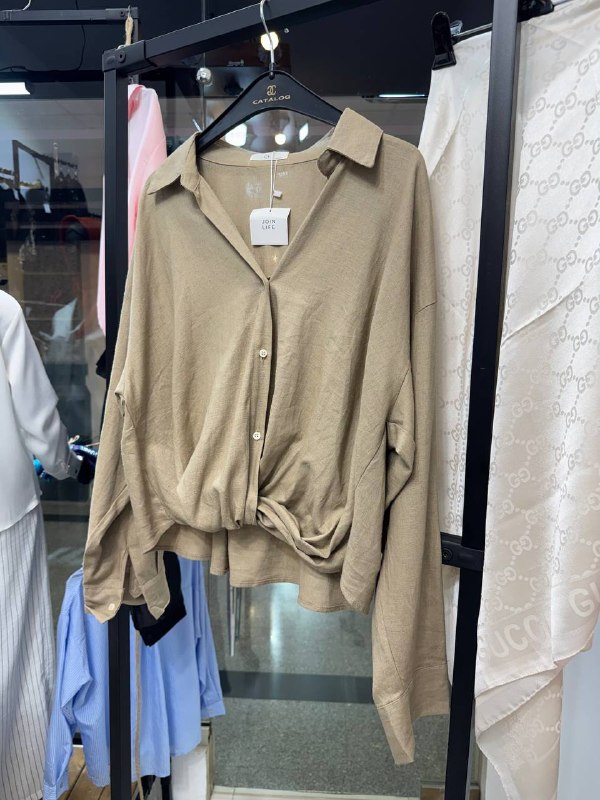 شومیز گره ای ساده
